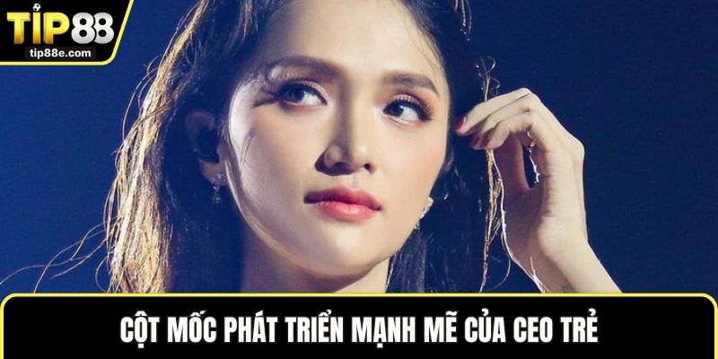 Hoàng Thanh Hà 2 Cột mốc phát triển mạnh mẽ của CEO trẻ
